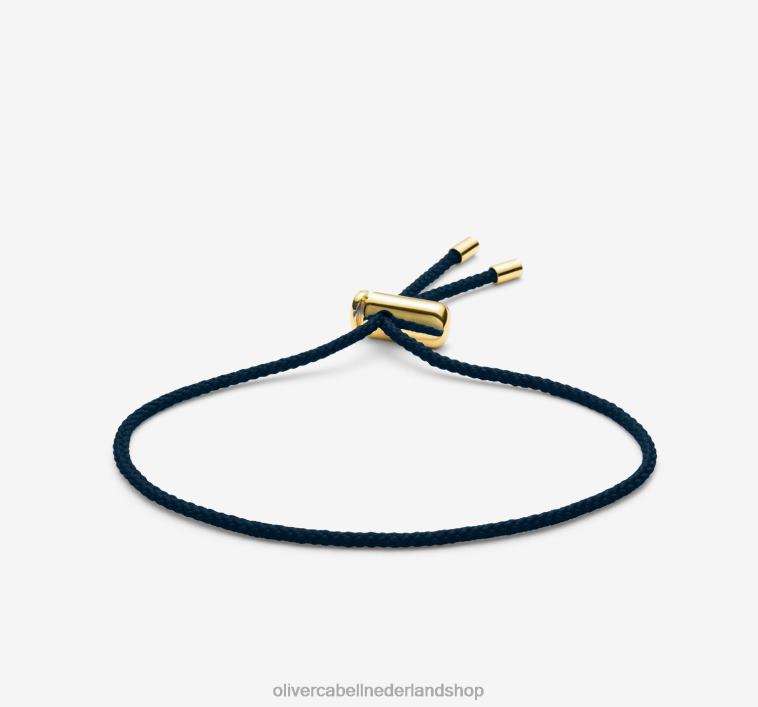 accessoires PTD2V220 marine Heren Oliver Cabell Cameron koord armband